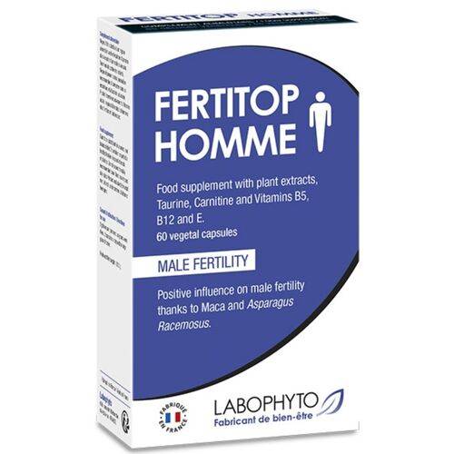 Capsule FertiTop HOMME LaboPhyto - pentru fertilitatea barbatilor - 60 buc