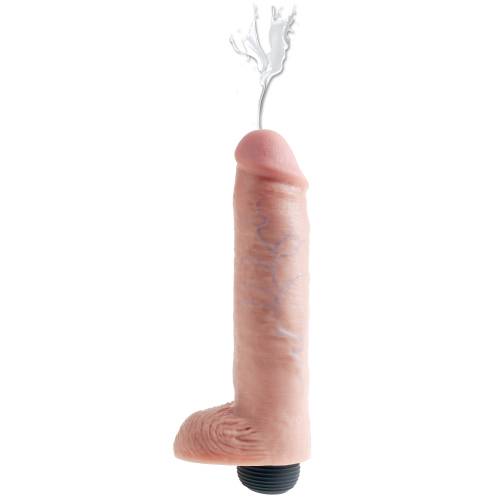 King Cock Penis Realist cu Ejaculare 25 cm