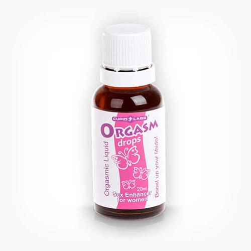 Picaturi afrodisiace Orgasm Drops - Cupid - pentru excitare si cresterea libidoului feminin - 20 ml
