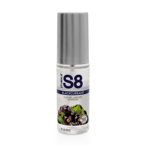 Stimul8 S8 Lubrifiant Sexual pe Baza de Apa cu Aroma de Coacaze Negre 50 ml