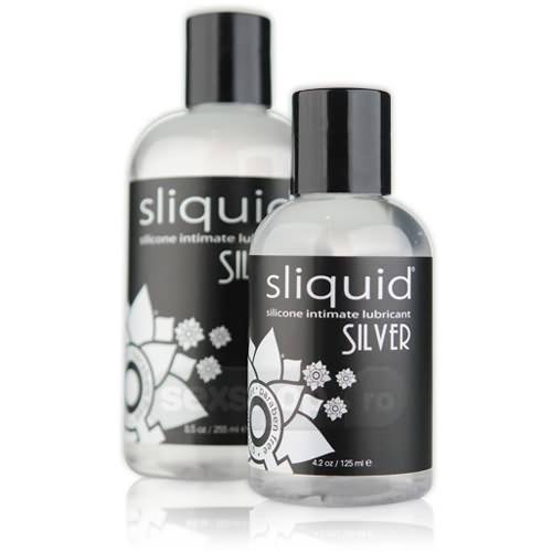 Sliquid Natural Argint Lubrifiant pe Baza de Silicon - marime 125ml