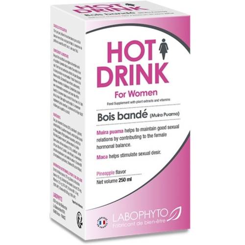 Afrodisiac HOT DRINK Bois Bande Women - Labophyto - pentru cresterea libidoului femeilor - 250 ml