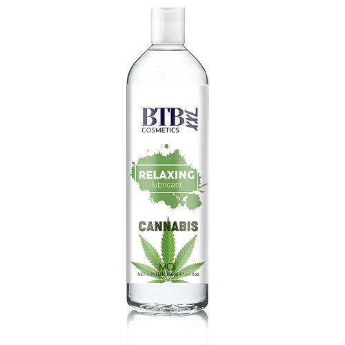 BTB Cosmetics Lubrifiant Relaxant pe Baza de Apa cu Cannabis 250 ml
