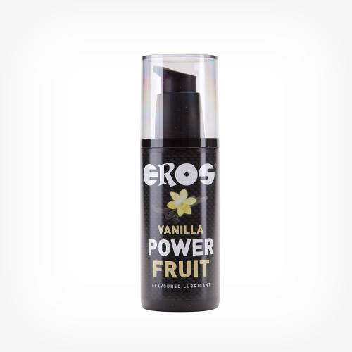 Lubrifiant Eros Power Fruit - foarte alunecos - pe baza mixta - aroma Vanilie - 125 ml