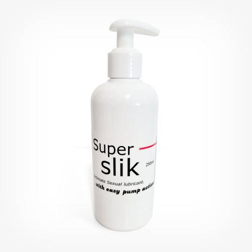 Lubrifiant foarte alunecos Super Slick - pe baza de apa - anal - 250 ml