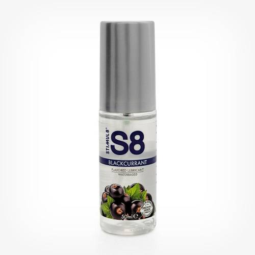 Lubrifiant S8 Lube Blackcurrant - cu aroma de coacaze negre - pe baza de apa - 50 ml