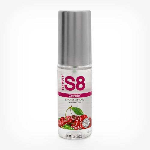 Lubrifiant S8 Lube Cherry - cu aroma de cirese - pe baza de apa - 50 ml