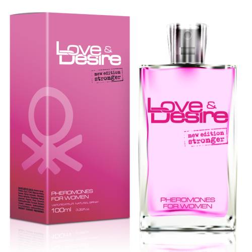Parfum natural cu feromoni - Love & Desire - pentru femei - 100 ml