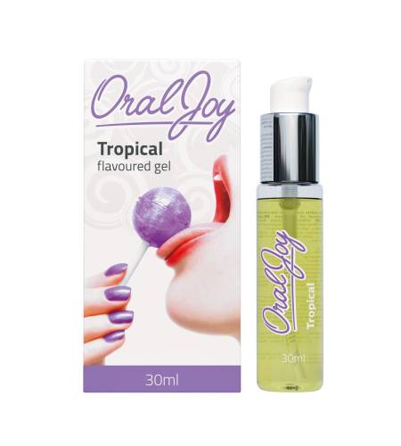 Gel pentru sex oral - Oral Joy Cobeco - cu aroma Fresh Tropical - 30 ml