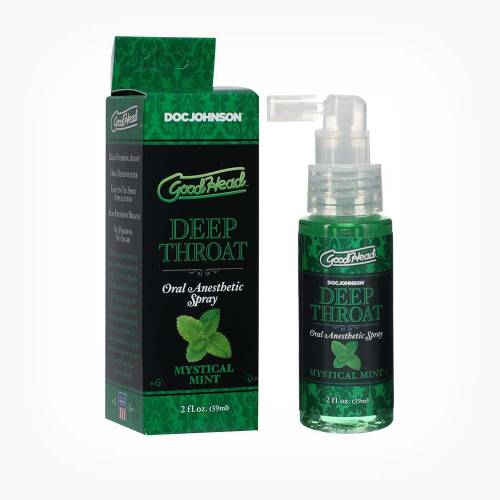 Spray pentru sex oral adanc - GoodHead Deep Throat Spray - aroma Menta - 59 ml