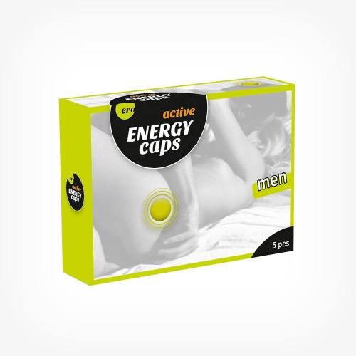 Capsule Ero Active Energy Caps Men - pentru potenta - libido si virilitate - 5 buc