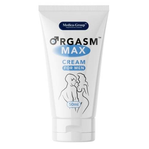 Crema OrgasmMax Men - Medica Group - pentru potenta - erectii puternice si intarziere ejaculare - 50 ml
