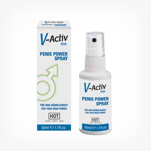Spray V-Activ Penis Power - pentru potenta si erectii ferme - 50 ml