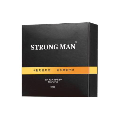 Servetele Strong Man - pentru intarzierea ejacularii - 10 buc