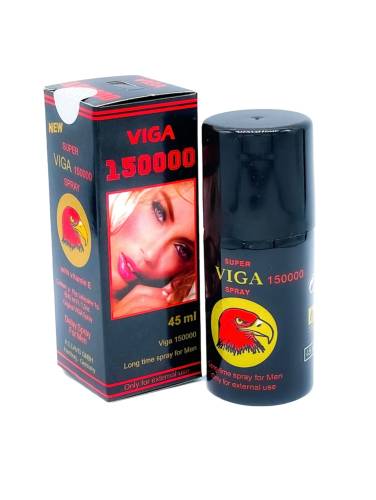 Spray Super Viga 150000 Black - pentru intarzierea ejacularii - 45 ml