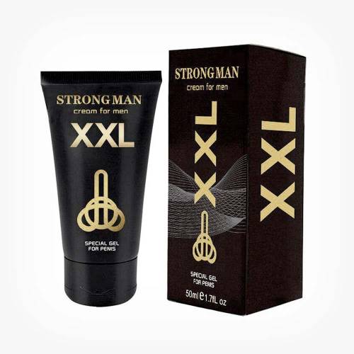 Crema Strong Man XXL - pentru marirea penisului - rezistenta sexuala mare - 50 ml