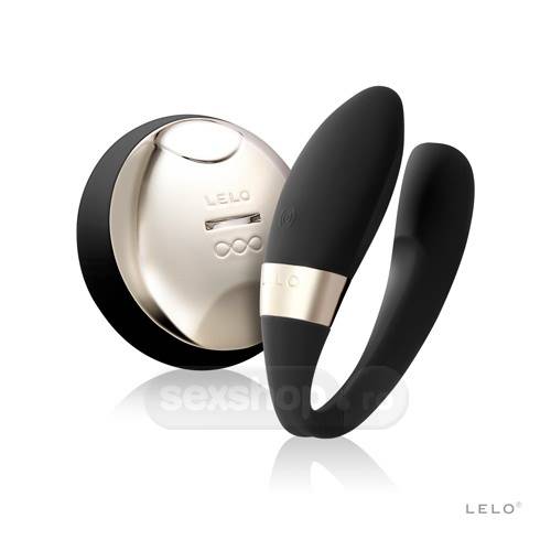LELO Tiani 2 Editie de Design Negru Vibrator pentru Cupluri